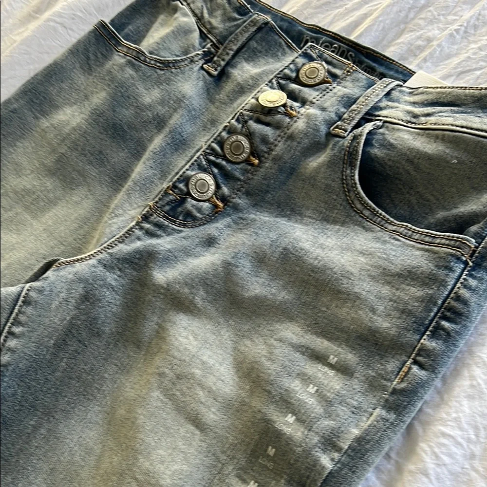 Maurices High Rise Gray Jeans with Soft Denim - Picture 2 of 5